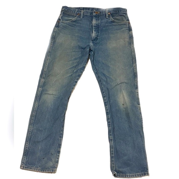 Wranglers Mens 36x32 Mens Wranglers Jeans Mens Denim - Picture 2 of 9